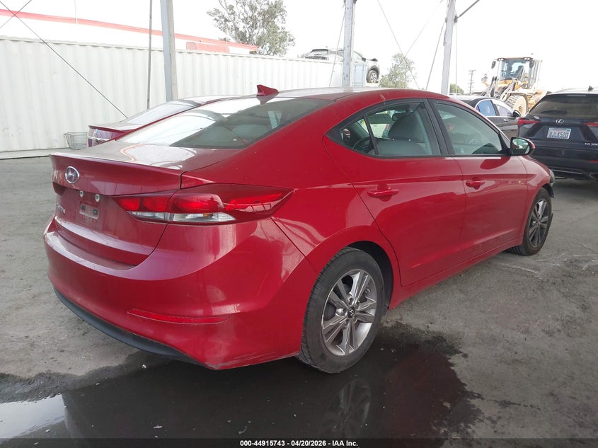 VIN KMHD84LFXHU102505 2017 HYUNDAI ELANTRA SE