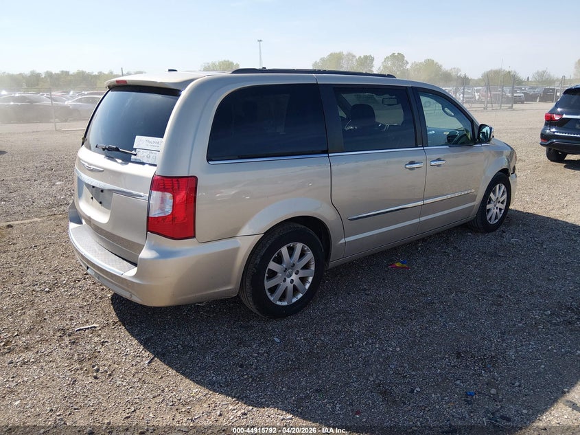 Vin: 2c4rc1cg2dr652109, lot: 45413171, chrysler town & country touring-l 20134