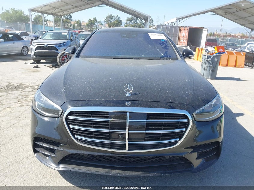 2022 Mercedes-Benz S 580 4Matic VIN: W1K6G7GB9NA132445 Lot: 44915828