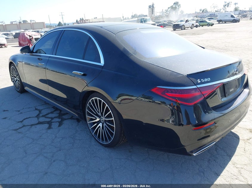 Vin: w1k6g7gb7na100934, lot: 45413207, mercedes-benz s 580 4matic 20223