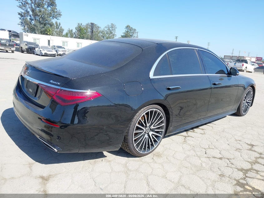 Vin: w1k6g7gb7na100934, lot: 45413207, mercedes-benz s 580 4matic 20224