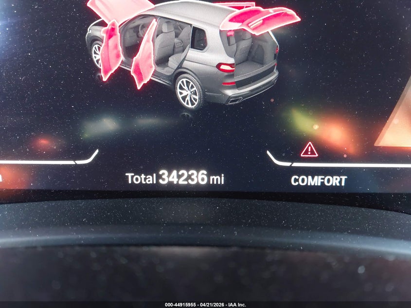 2022 BMW X7 xDrive40I VIN: 5UXCW2C07N9J89010 Lot: 44915955