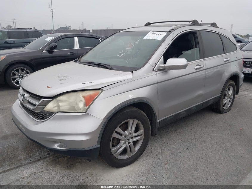 2010 Honda Cr-V Ex-L 5J6RE3H77AL007386 photo 1