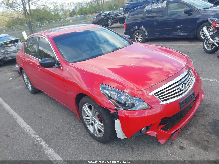 2012 INFINITI G37X