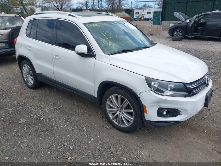 2013 Volkswagen Tiguan S/Se/Sel