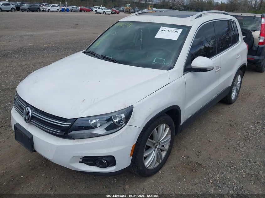 2013 Volkswagen Tiguan S/Se/Sel