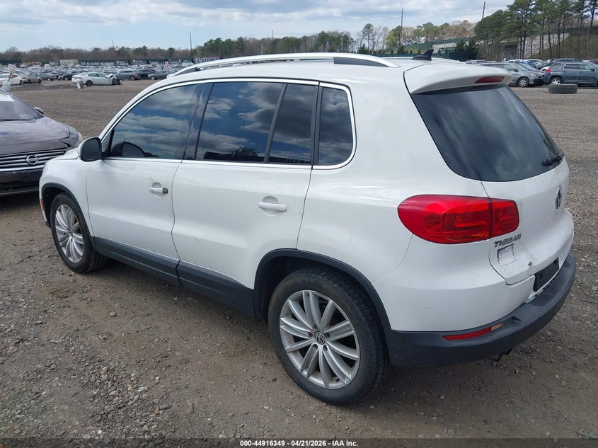 2013 Volkswagen Tiguan S/Se/Sel