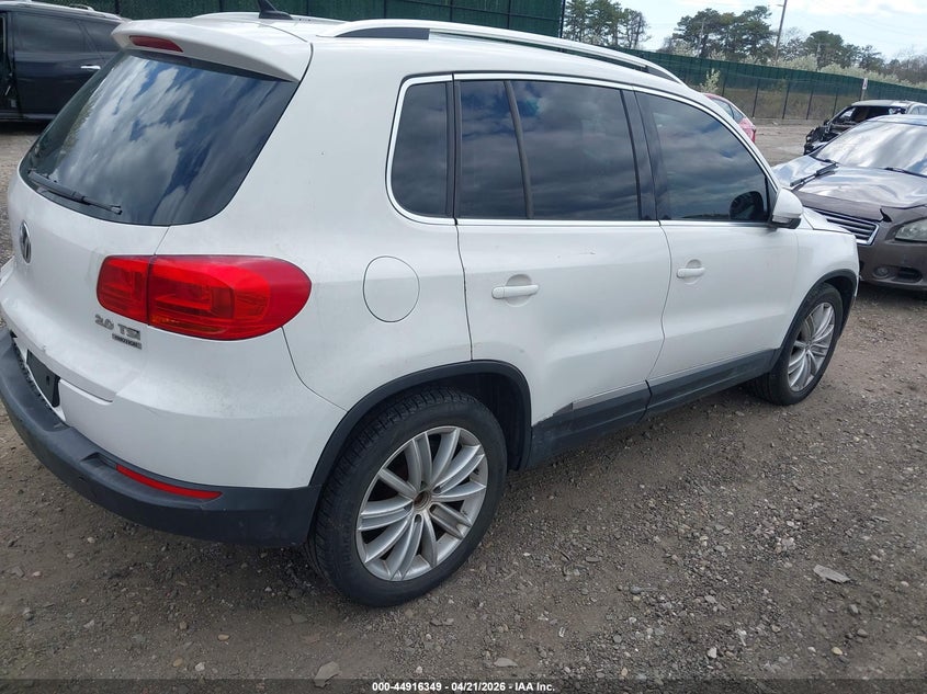 2013 Volkswagen Tiguan S/Se/Sel