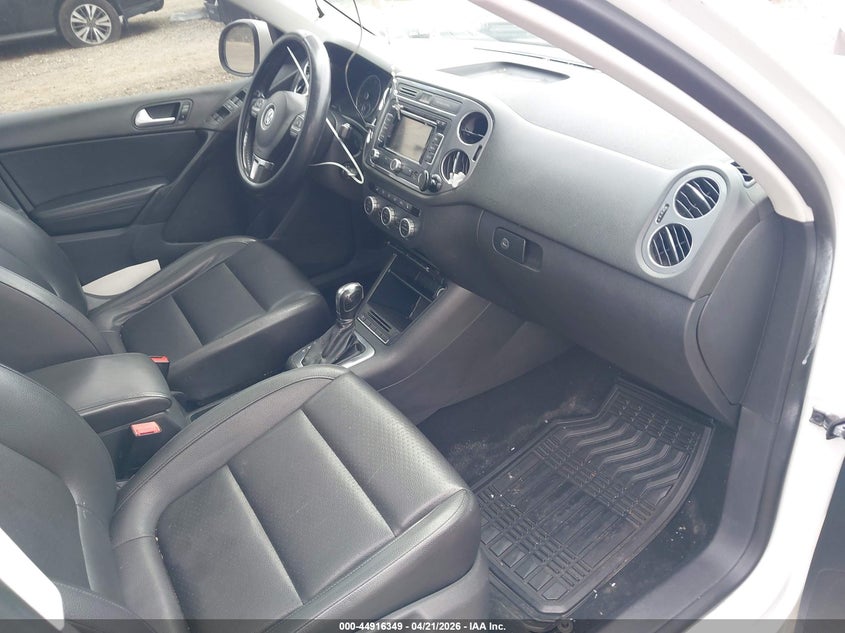 2013 Volkswagen Tiguan S/Se/Sel