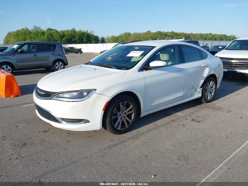 Vin: 1c3cccab1fn743045, lot: 45413826, chrysler 200 limited 20152