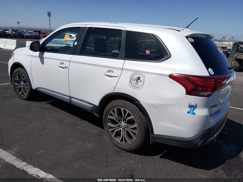 Vin: ja4ad3a34gz040021, lot: 45414068, mitsubishi outlander se 20163