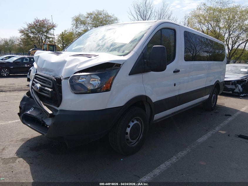 Vin: 1fbzx2zm1kka21018, lot: 45414205, ford transit-350 xl 20192