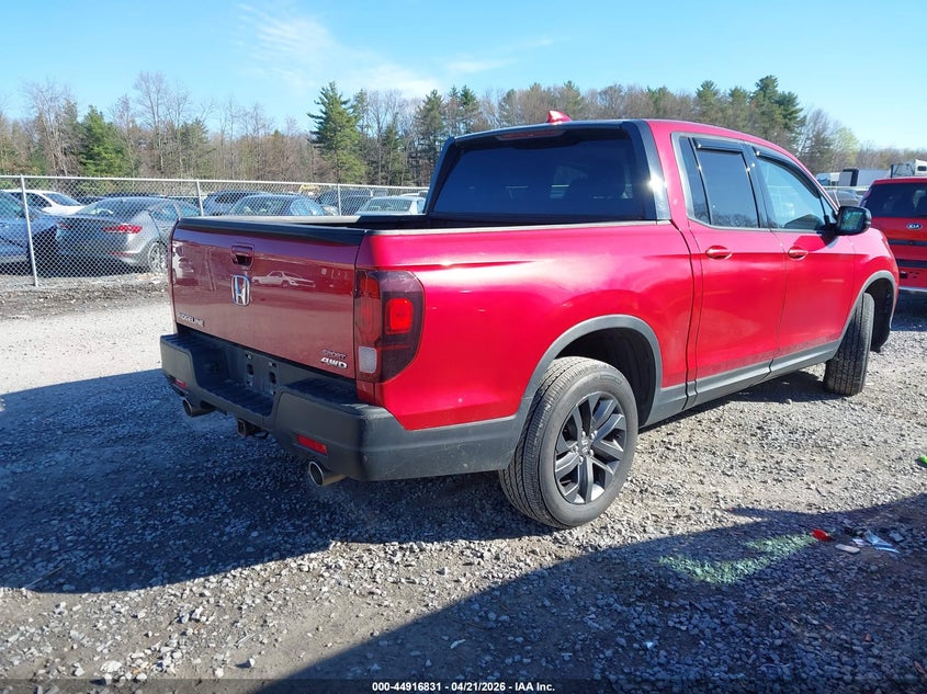2021 Honda Ridgeline Awd Sport