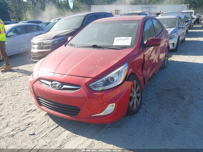 2014 Hyundai Accent Gls KMHCU4AEXEU618554 photo 1