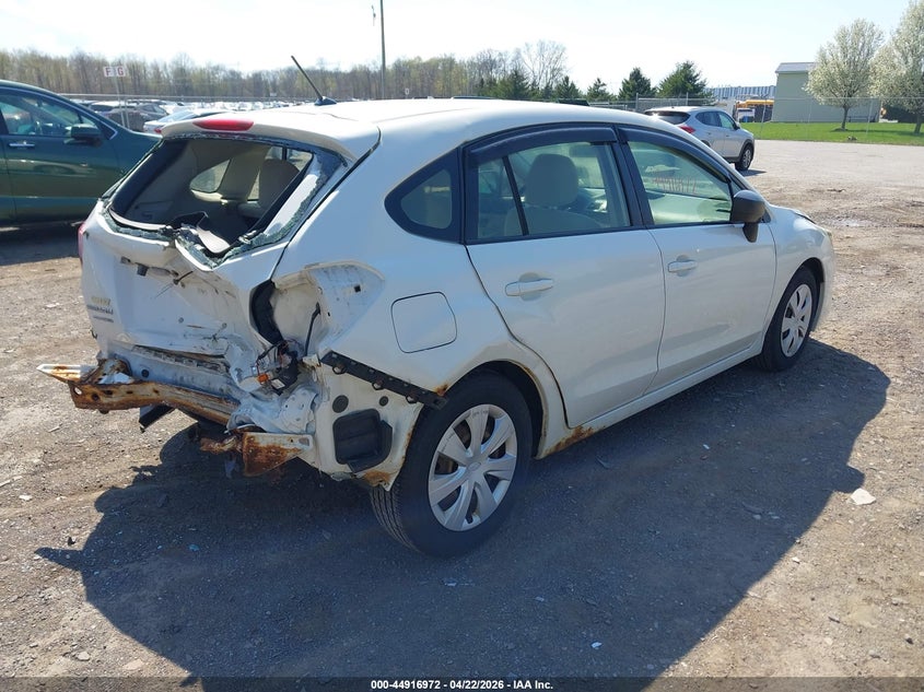 2016 Subaru Impreza 2.0I