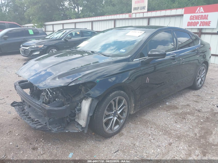 2017 Ford Fusion Se 3FA6P0H78HR221158 photo 1