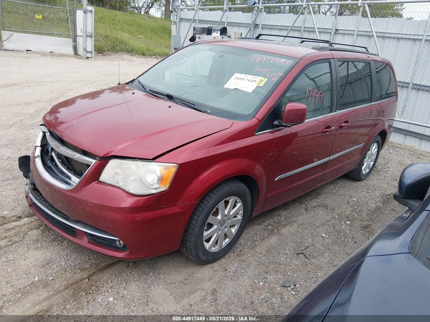 Vin: 2c4rc1bg9dr802993, lot: 45414828, chrysler town & country touring 20132