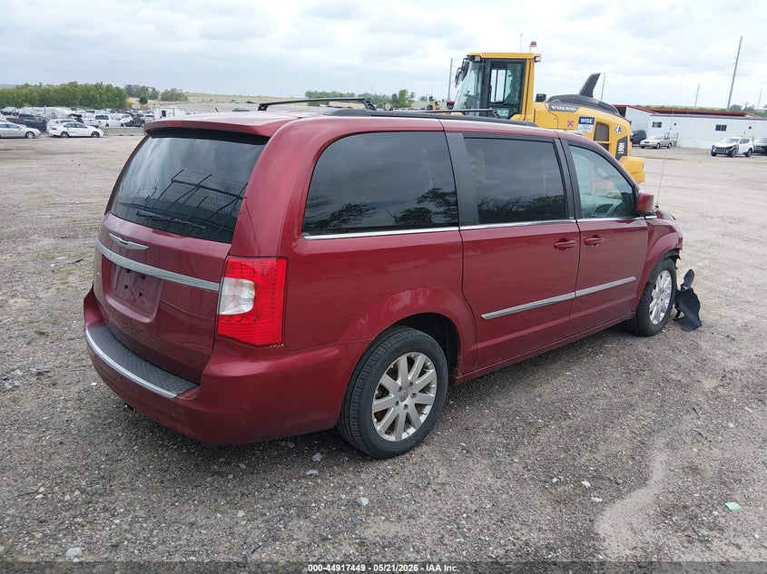 Vin: 2c4rc1bg9dr802993, lot: 45414828, chrysler town & country touring 20134
