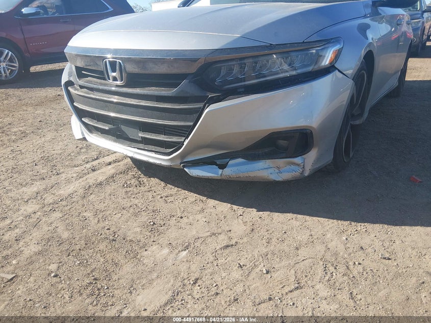 VIN 1HGCV1F34MA098330 2021 HONDA ACCORD SPORT