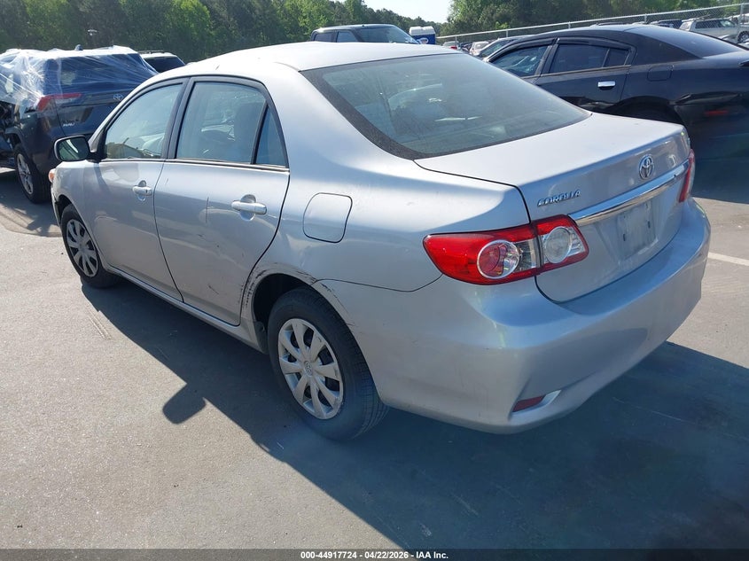 2011 Toyota Corolla 1.8 Le silver Lot 111044917724 Vin 2T1BU4EE9BC698643