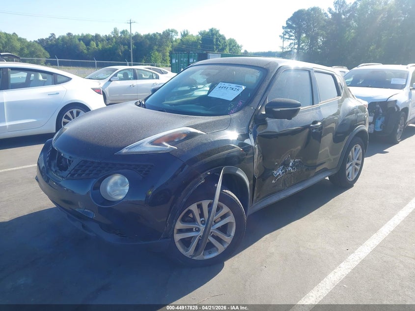 Vin: jn8af5mr4ft504233, lot: 45415204, nissan juke sv 20152