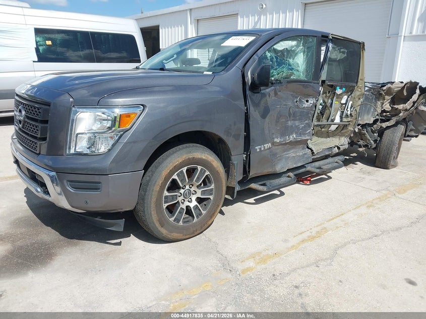 Vin: 1n6aa1ed8pn116365, lot: 45415214, nissan titan sv 4x4 20232