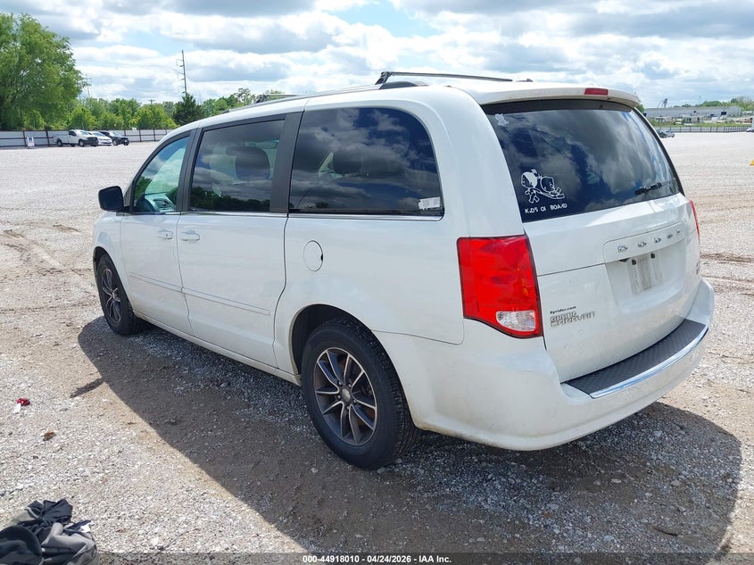 Vin: 2c4rdgcg4hr842810, lot: 45415389, dodge grand caravan sxt 20173