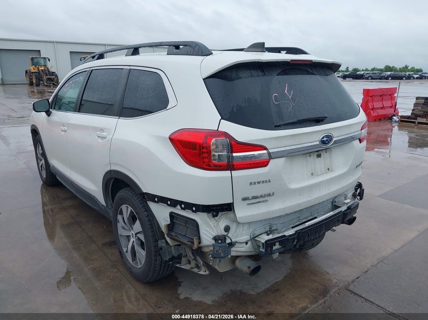 Vin: 4s4wmacdxl3458923, lot: 45415757, subaru ascent premium 20203