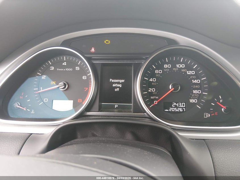 2014 Audi Q7 3.0T Premium VIN: WA1LGAFE2ED007978 Lot: 44918576