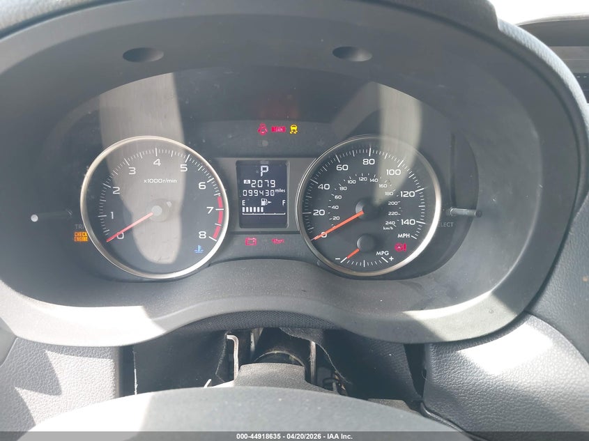 2016 SUBARU IMPREZA auction photo 7