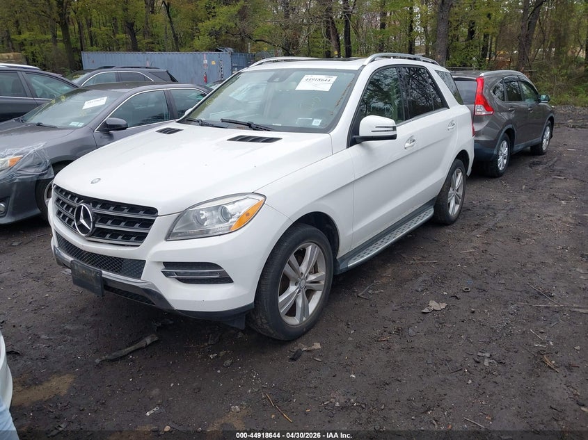 2015 Mercedes-Benz Ml 350 4matic 4JGDA5HB4FA545473 photo 1