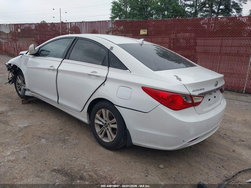 2012 Hyundai Sonata 2.4 Gls white Lot 111044918697 Vin 5NPEB4AC6CH345721