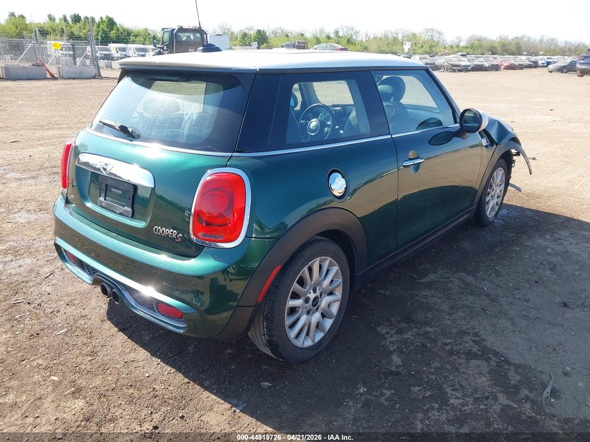 Vin: wmwxm7c56et987886, lot: 45416105, mini hardtop cooper s 20144