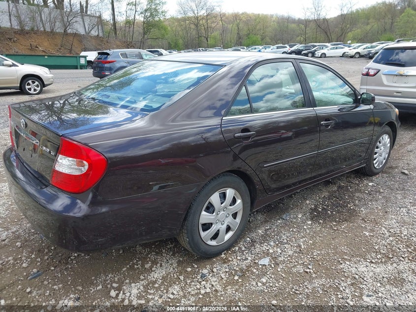 2002 Toyota Camry Xle