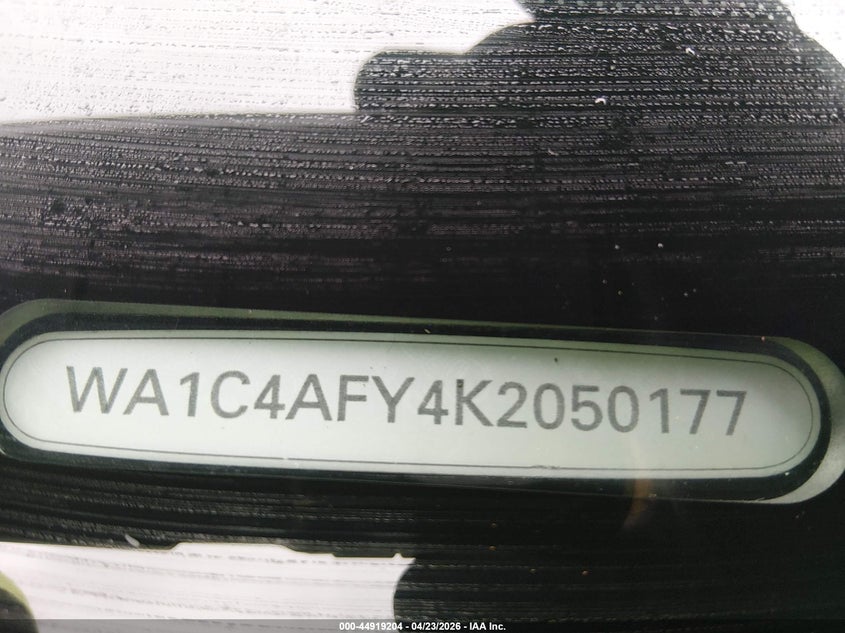 2019 Audi Sq5 3.0T Premium VIN: WA1C4AFY4K2050177 Lot: 44919204