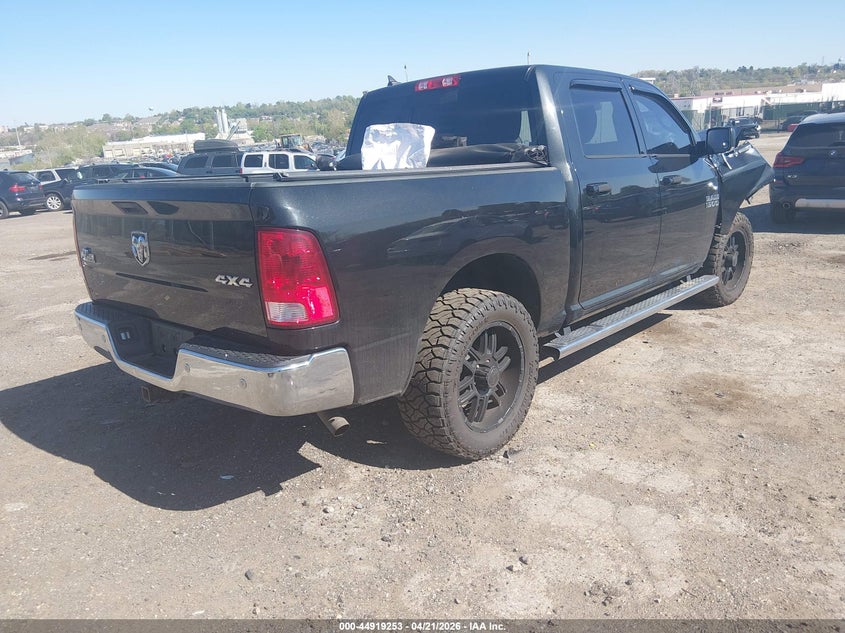 Vin: 1c6rr7lg8hs538841, lot: 45416632, ram 1500 big horn  4x4 5'7 box 20174