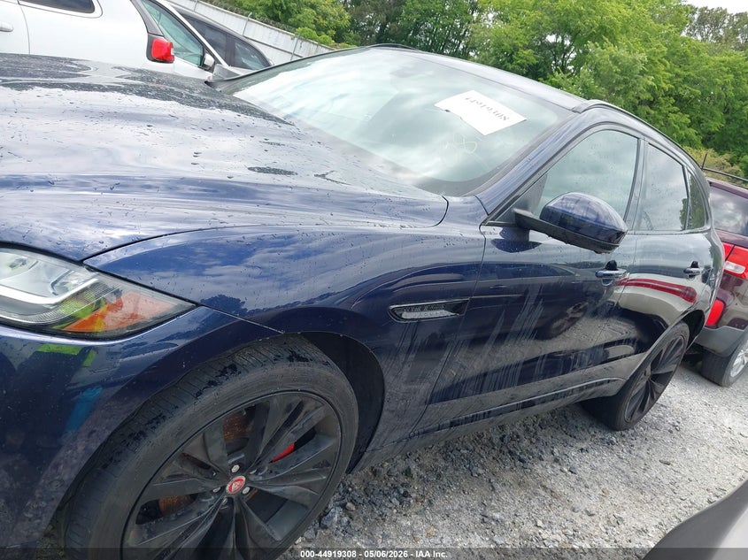 2017 Jaguar F-Pace S VIN: SADCM2BV5HA081142 Lot: 44919308