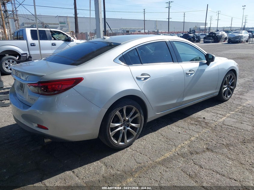 Vin: jm1gl1w51h1142524, lot: 45416733, mazda mazda6 grand touring 20174