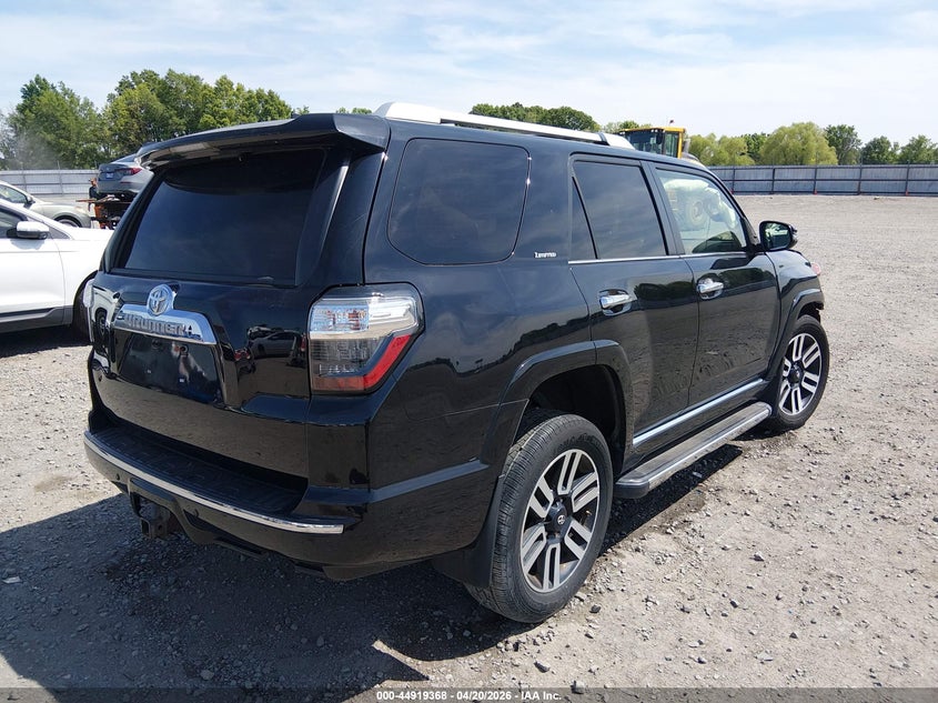 Vin: jtebu5jr3g5283767, lot: 45416747, toyota 4runner limited 20164