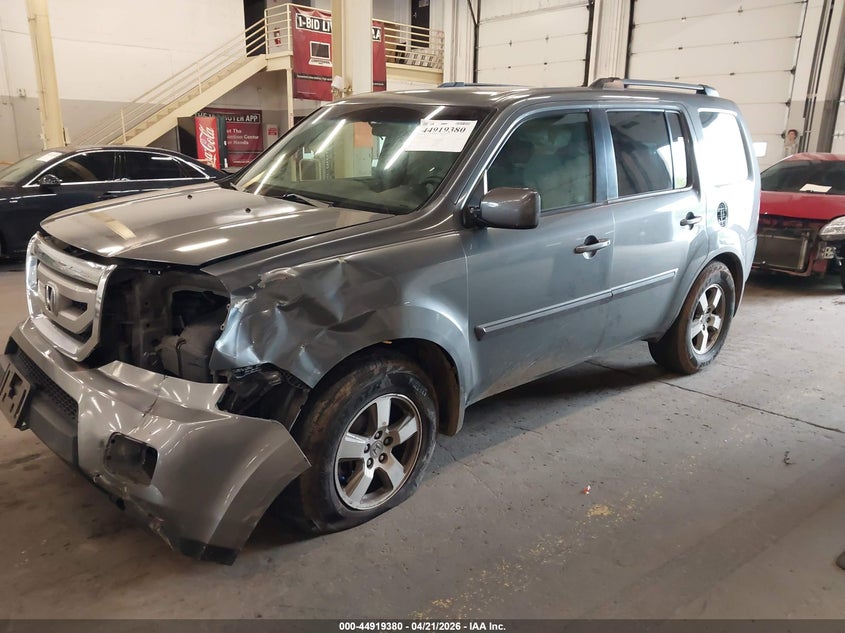 2010 Honda Pilot Ex 5FNYF4H44AB019718 photo 1