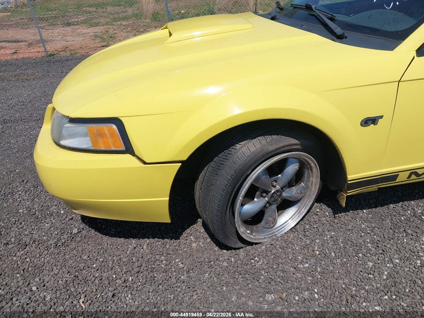 2001 Ford Mustang Gt VIN: 1FAFP45X31F180498 Lot: 44919459