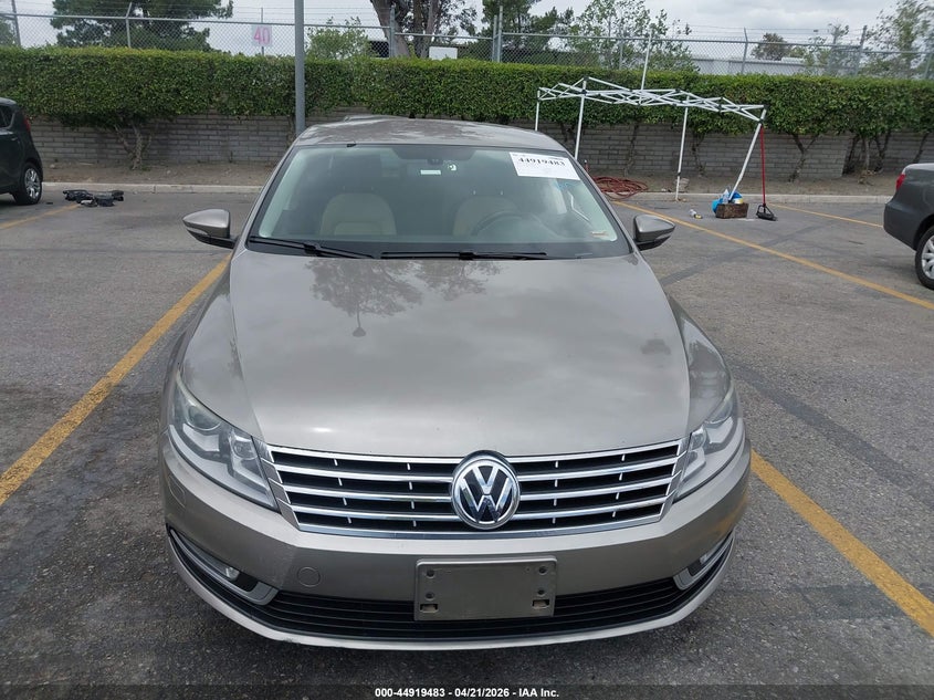 2013 Volkswagen Cc 2.0T Sport VIN: WVWBN7ANXDE503041 Lot: 44919483