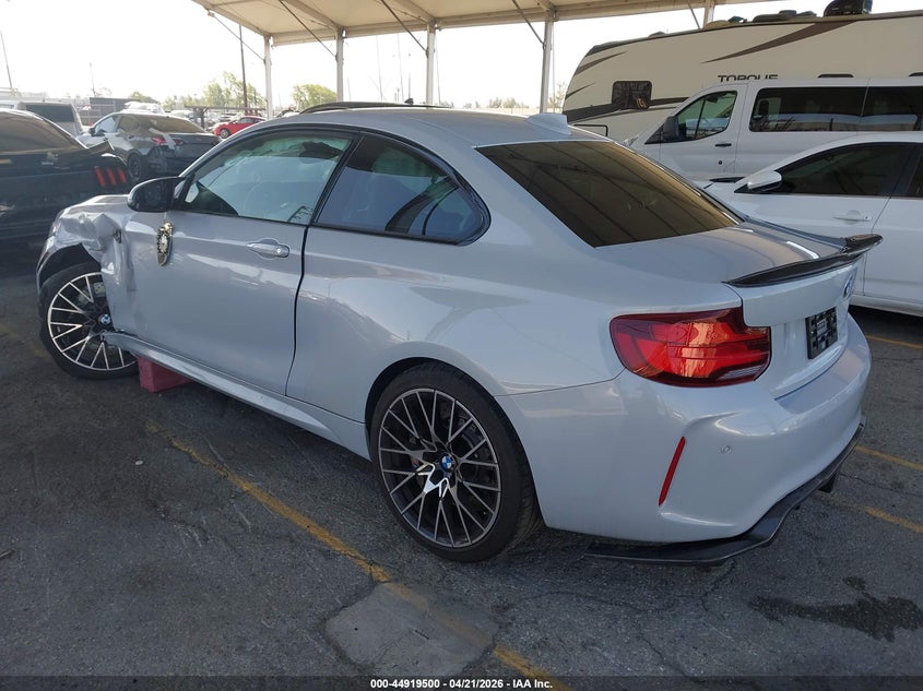 Vin: wbs2u7c0xl7e24214, lot: 45416879, bmw m2 competition 20203