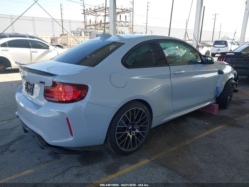 Vin: wbs2u7c0xl7e24214, lot: 45416879, bmw m2 competition 20204