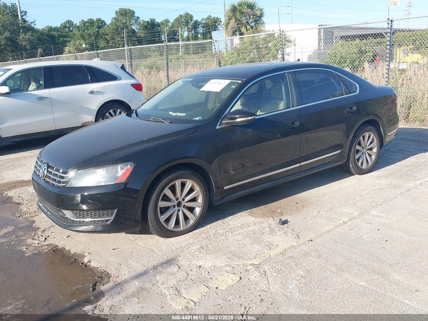 2012 Volkswagen Passat 2.5L Sel