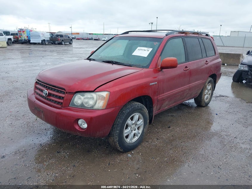 2002 Toyota Highlander Limited V6
