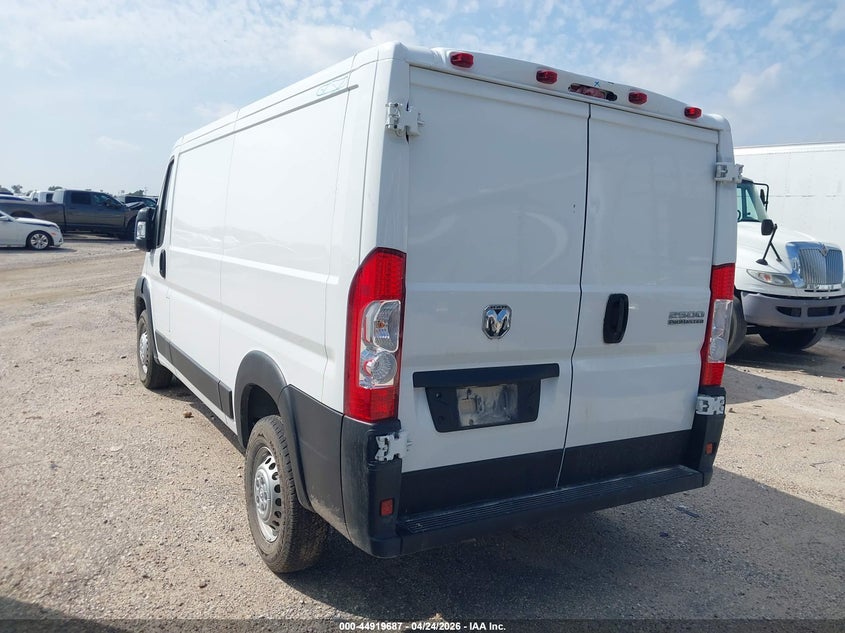 2025 Ram Promaster 2500 Tradesman Low Roof 136 Wb W/Pass Seat