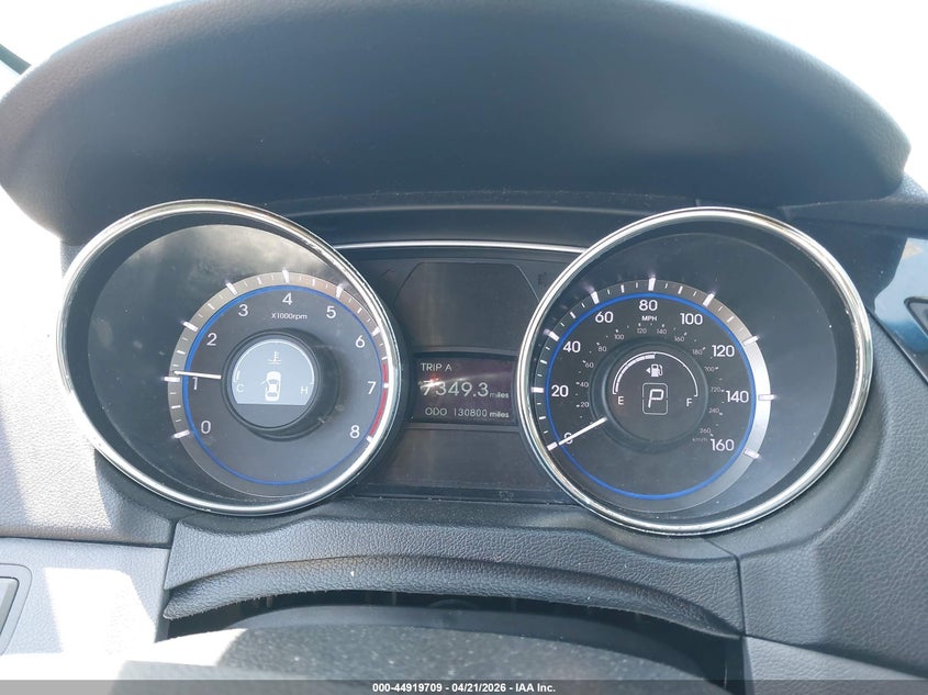 2012 Hyundai Sonata 2.4 Limited blue Lot 111044919709 Vin 5NPEC4AC2CH312390