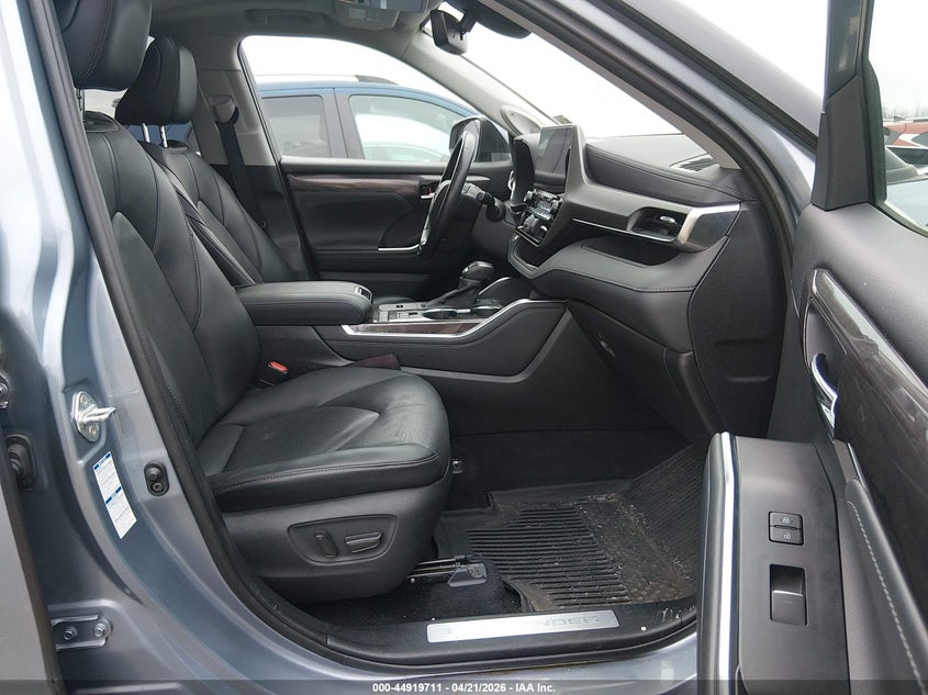 2021 TOYOTA HIGHLANDER 2.5L I-4 DI, DOHC, V(VIN: 5TDXBRCH4MS062437