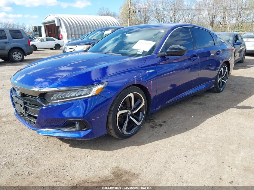 2022 Honda Accord Hybrid Sport 1HGCV3F2XNA044406 photo 1
